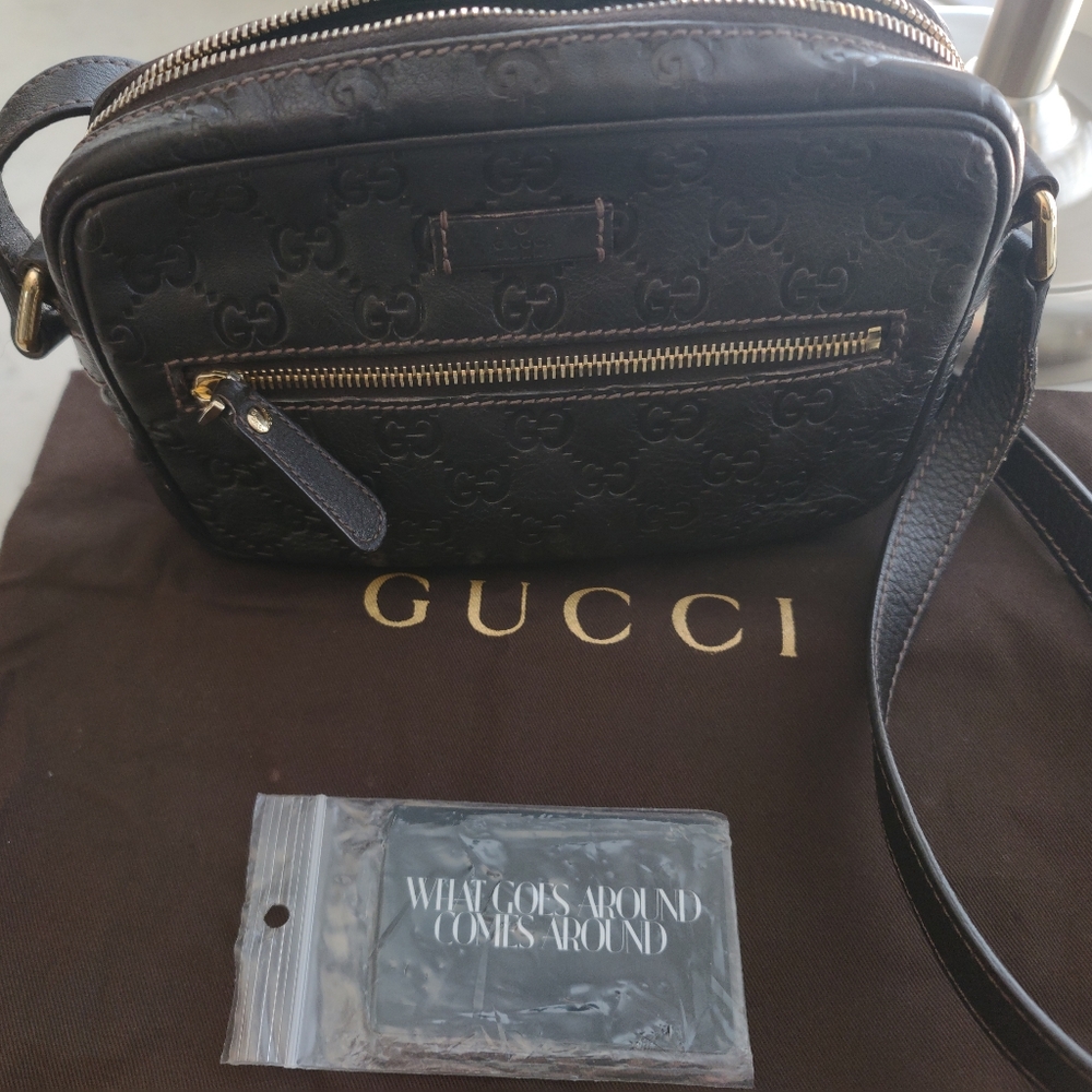 Gucci Guccissima crossbody bag